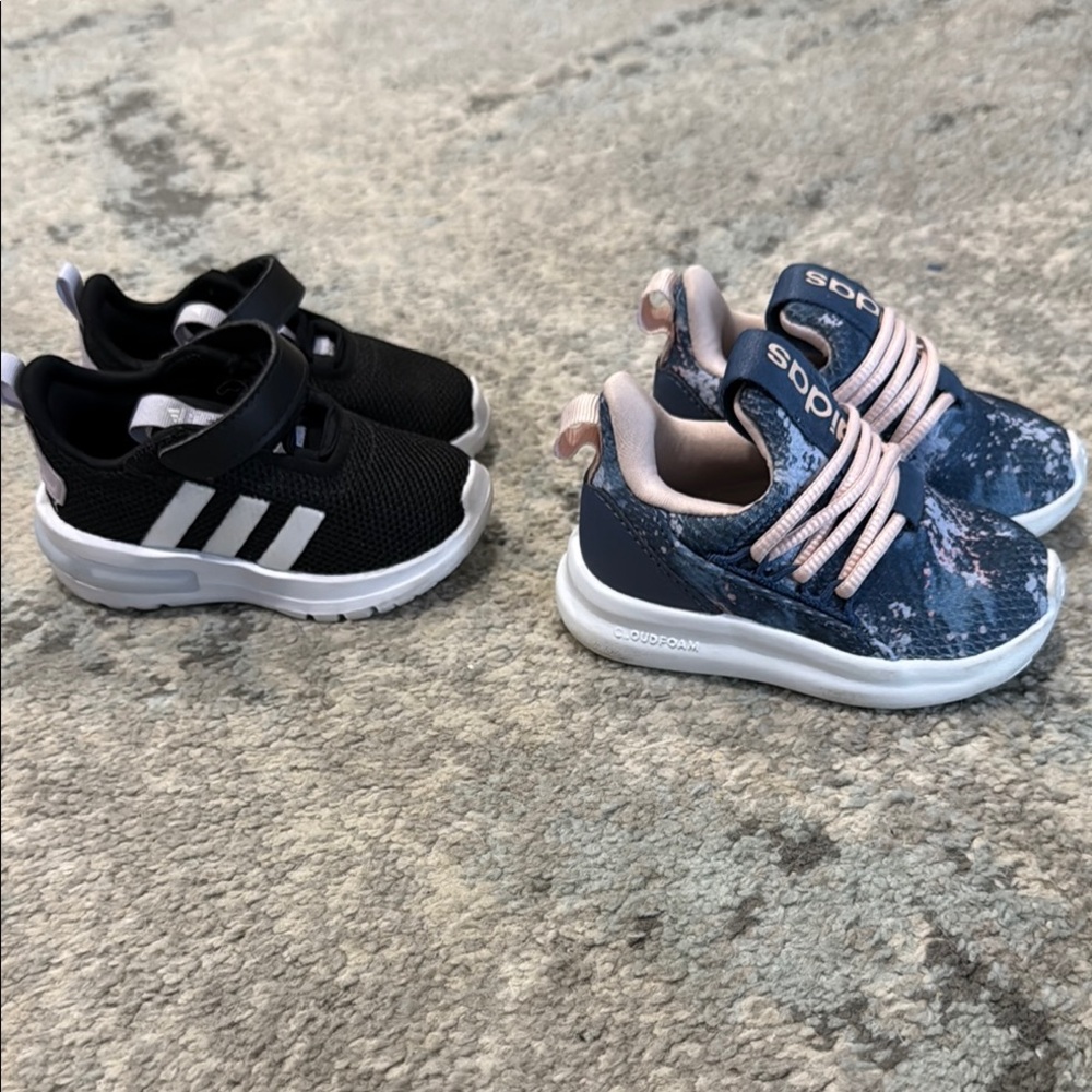Adidas Kids Black Sneakers